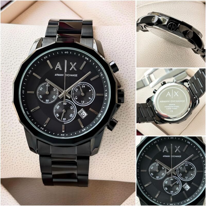 Armani Exchange AX1722 Black Chronograph 43mm