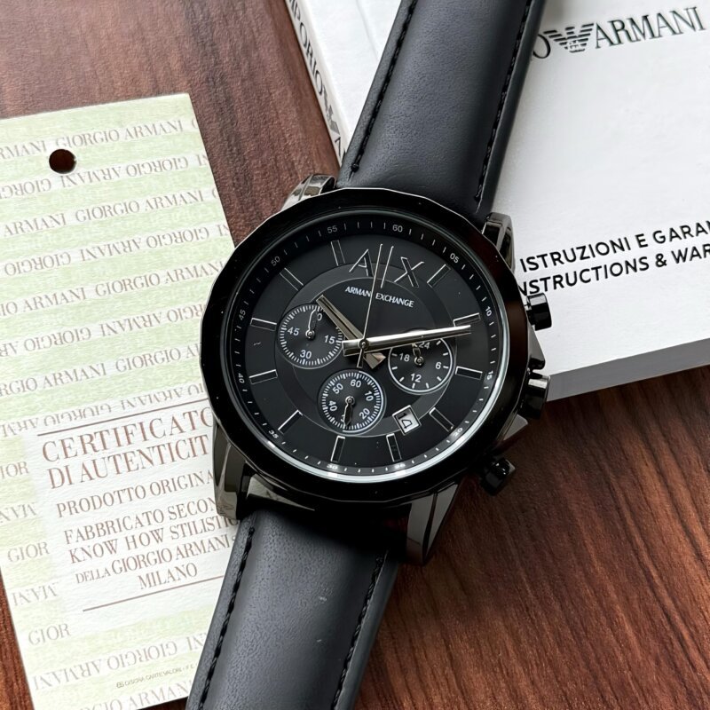 Armani Exchange Ax2098 Full Black Chronograph