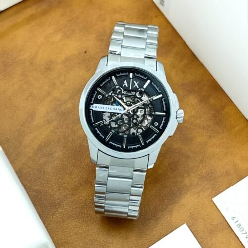 Armani Exchange AX2415 Skeleton Black Dial Automatic