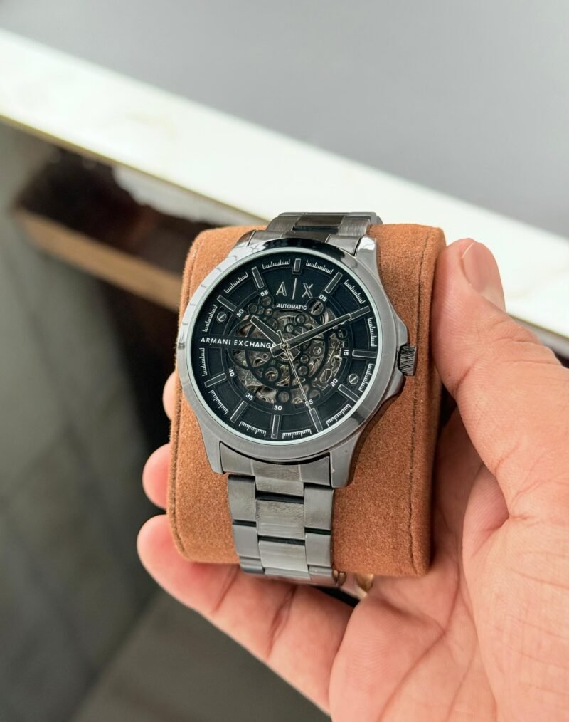 Armani Exchange AX2418 Full Black Automatic Timepiece Armani Exchange AX2418 Full Black Automatic Timepiece