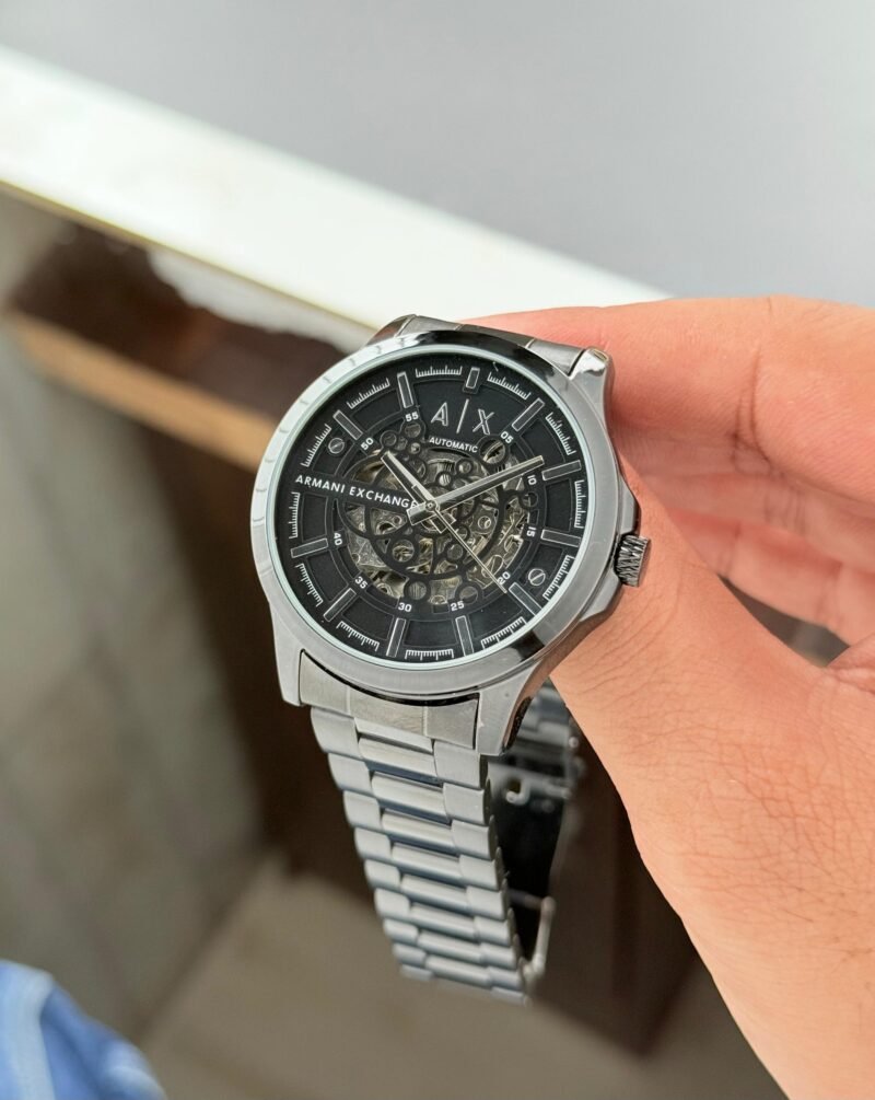 Armani Exchange AX2418 Full Black Automatic Timepiece Armani Exchange AX2418 Full Black Automatic Timepiece