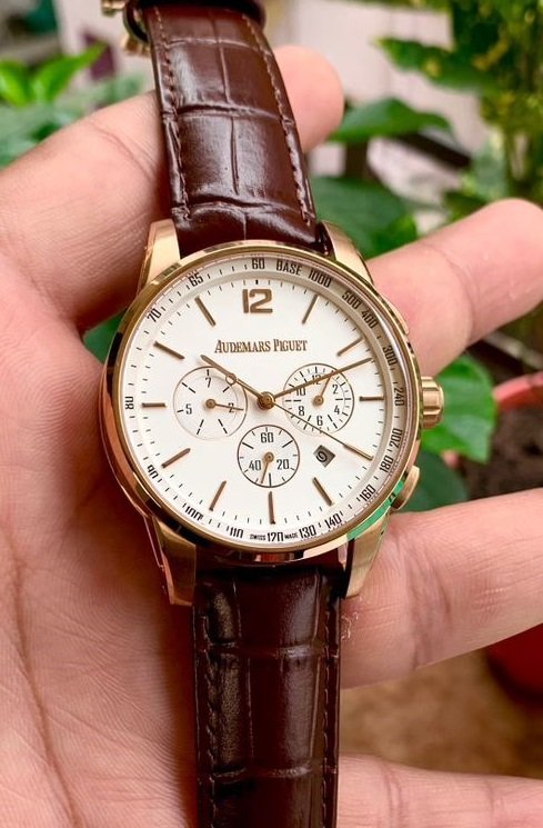 Audemars Piguet Code11.59 Chronograph White Dial