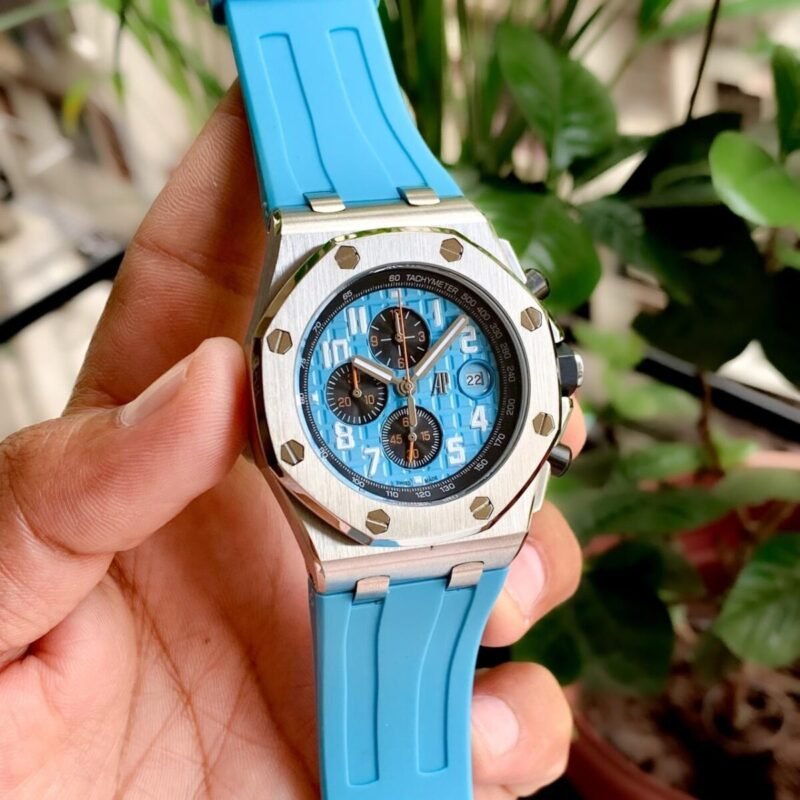 Audemars Piguet Offshore Chronograph Light-Blue Watch