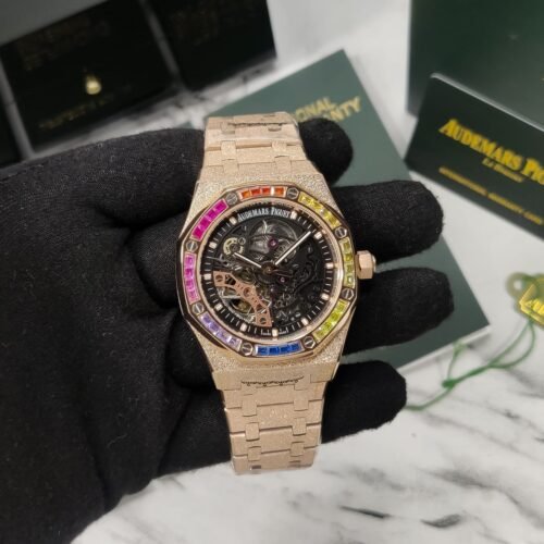 Audemars Piguet Royal Oak Open Worked Rosegold Diamond