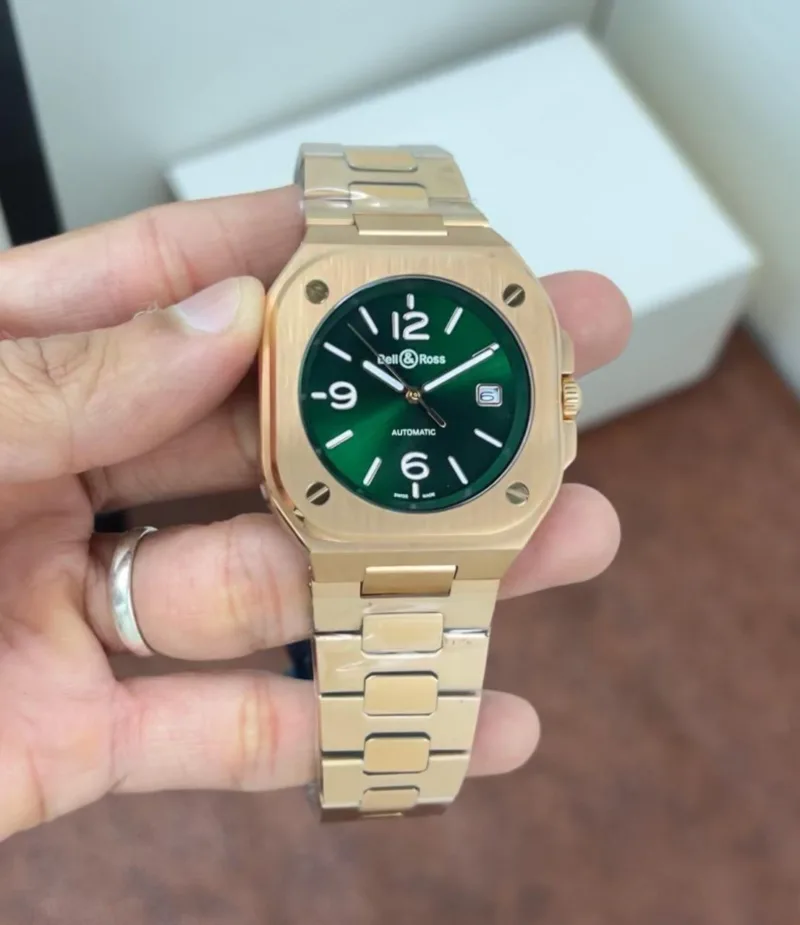 Bell & Ross BR05A-GN-PG Chronograph