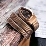 Bvlgari Serpenti Snake Rose Gold Black Dial