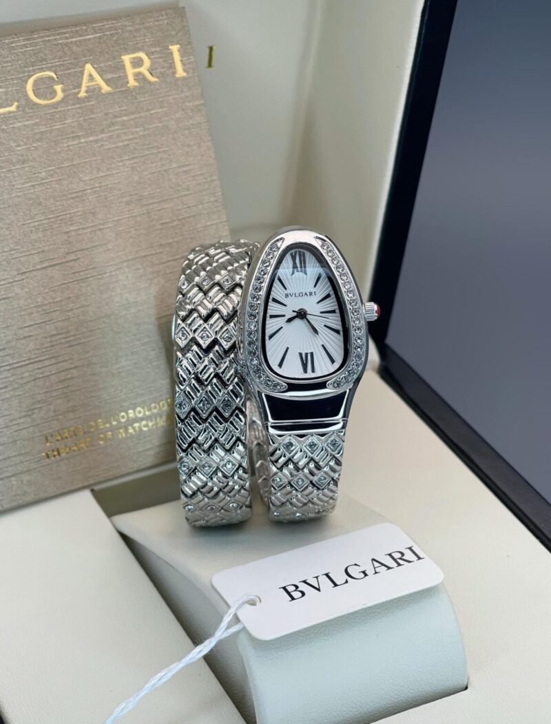 Bvlgari Serpenti Snake White Dial 36mm