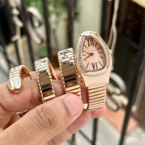 Bvlgari Serpenti Spiga Rose Gold 35mm