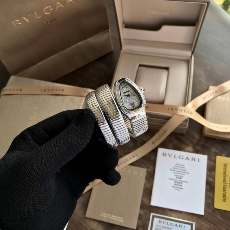 Bvlgari Serpenti Spiga Silver Dial 35mm Bvlgari Serpenti Spiga Silver Dial 35mm