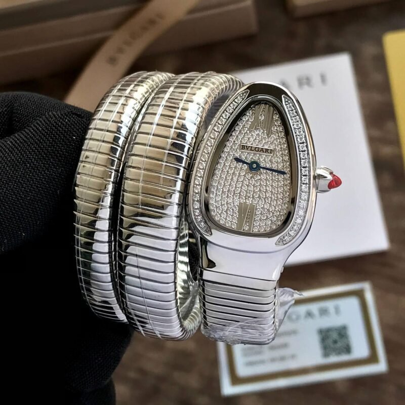 Bvlgari Serpenti Spiga Silver Dial 35mm