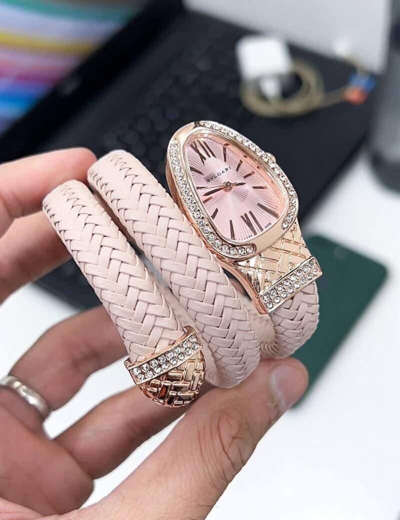 Bvlgari Serpenti Tubogas Rose Gold And Pink Bvlgari Serpenti Tubogas Rose Gold And Pink