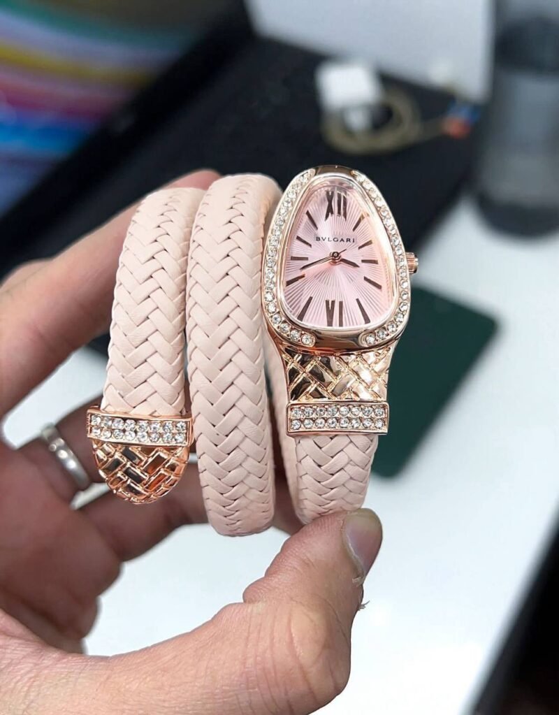 Bvlgari Serpenti Tubogas Rose Gold And Pink