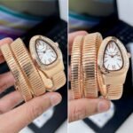 Bvlgari Serpenti Tubogas Rose Gold White Dial