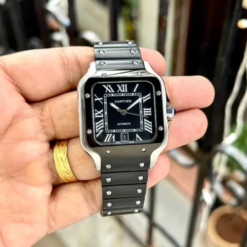 Cartier Santos De Full Black