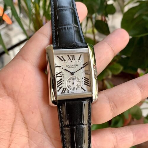 Cartier Tank Mc W5330001 Automatic Black