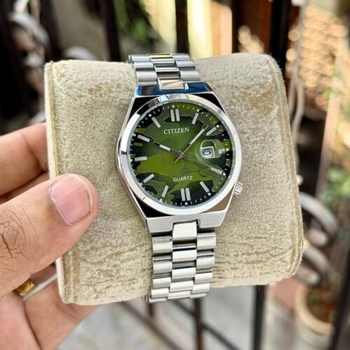 Citizen Tsuyosa Silver And Green Dial 41mm