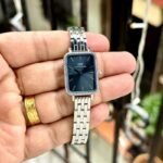 Daniel Wellington Quadro Lumine Bezel Arctic Blue Dial