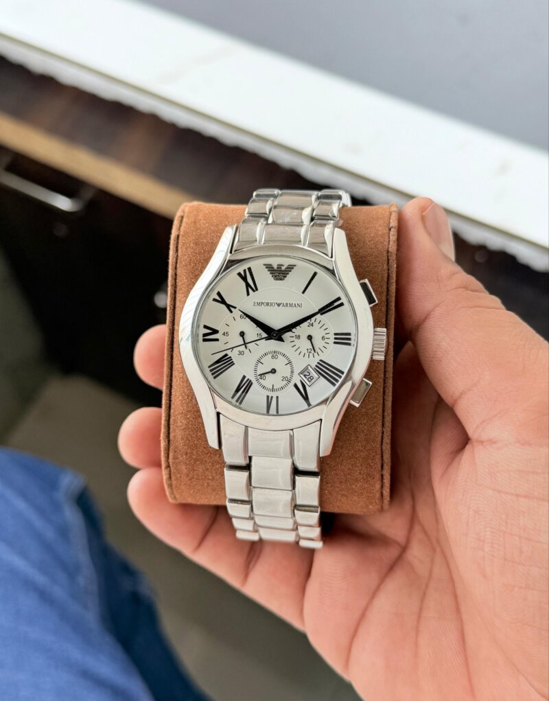 Emporio Armani AR0673 White Dial