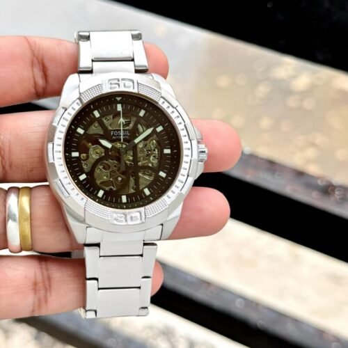 Fossil Bronson ME3218 Silver Watch