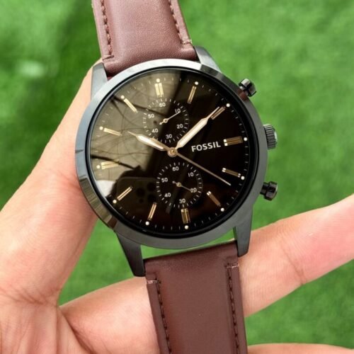 Fossil Champ Chronograph Brown Leather