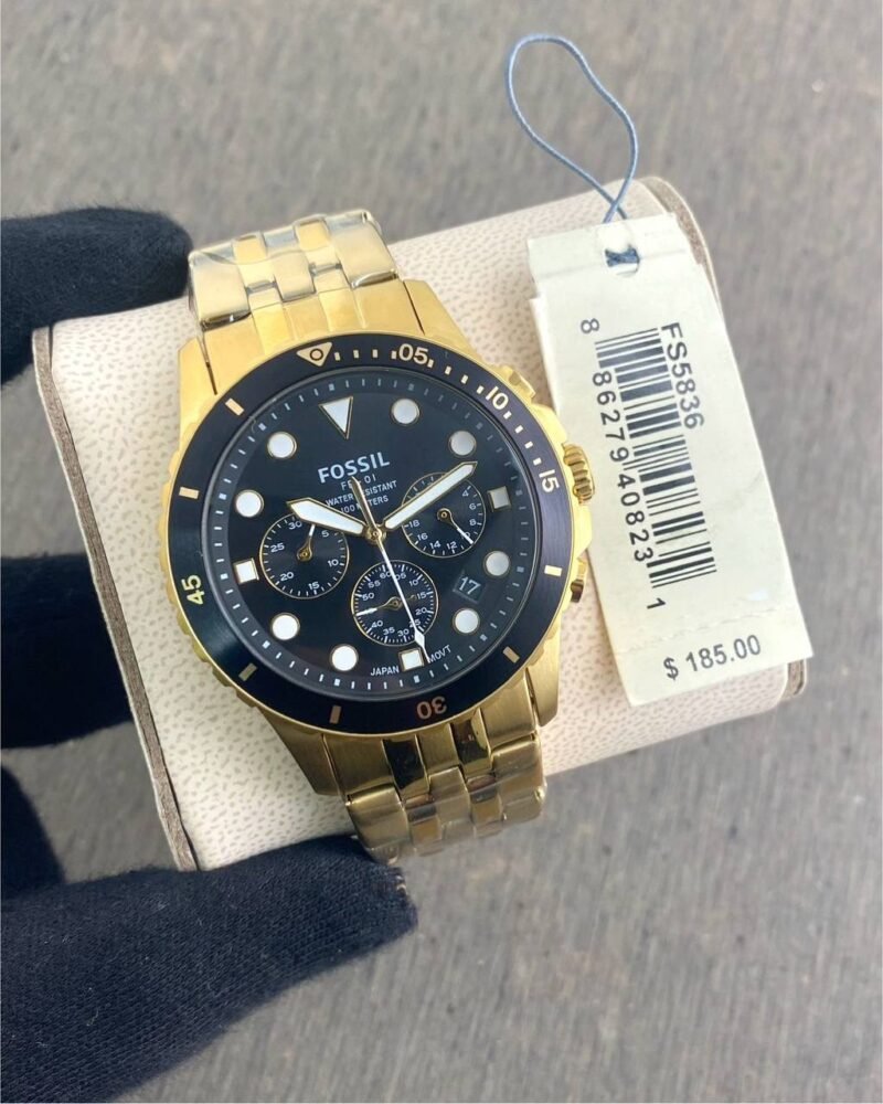 Fossil FB-01 FS5836 Black Dial Chronograph Fossil FB-01 FS5836 Black Dial Chronograph