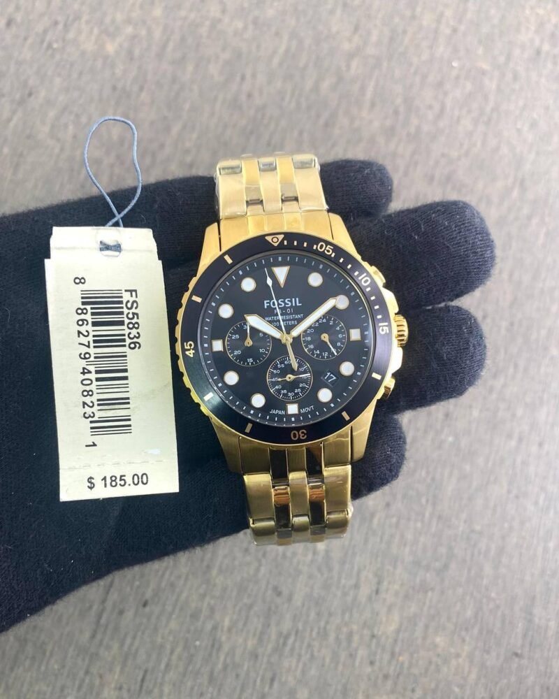 Fossil FB-01 FS5836 Black Dial Chronograph