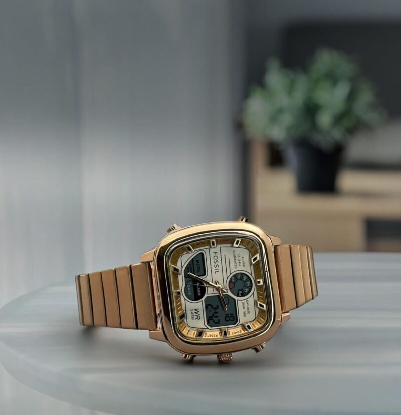Fossil FS Retro Analog Digital Rosegold