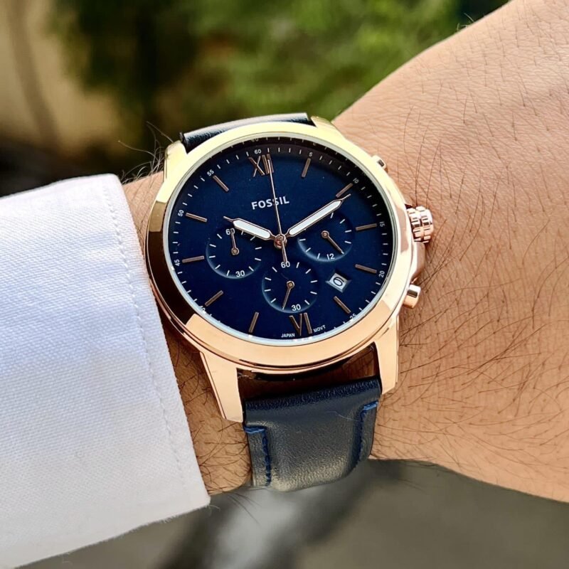 Fossil FS5454 Neutra Chronograph Blue Watch Fossil FS5454 Neutra Chronograph Blue Watch