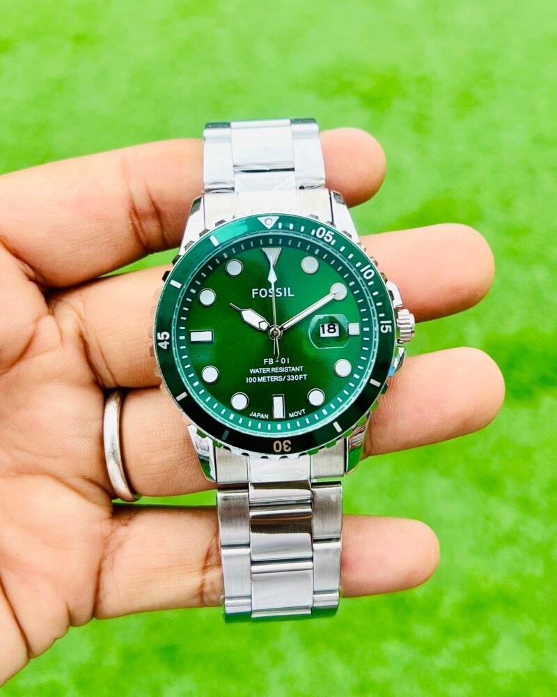 Fossil FS5670 FB-01 Green Dial Watch