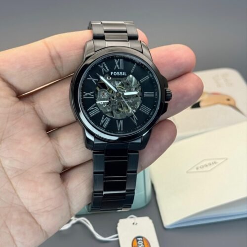 Fossil FSA Skeleton Full Black