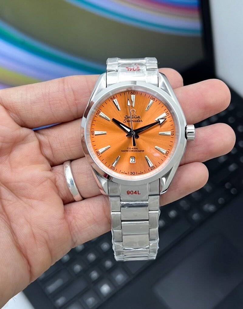 Omega Aqua Terra Orange Automatic Watch