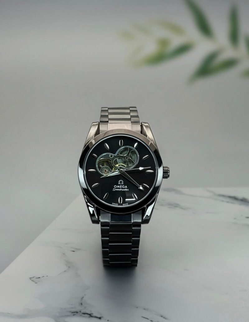 Omega Black Open Heart Black Omega Black Open Heart Black
