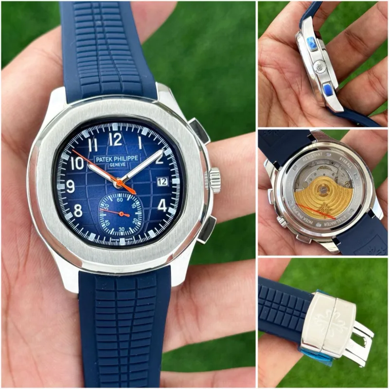 Patek Philippe Aquanaut Blue Watch Patek Philippe Aquanaut Blue Watch