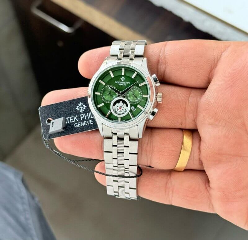 Patek Philippe Chronograph Green Watch