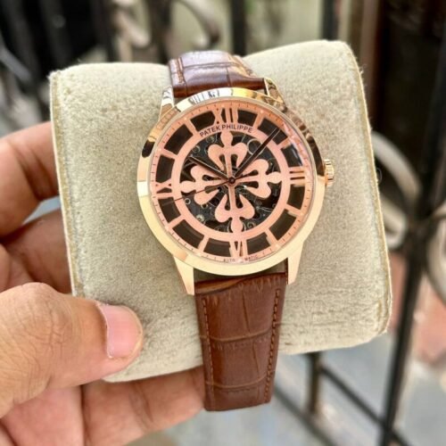 Patek Philippe Formal RoseGold Skeleton Watch