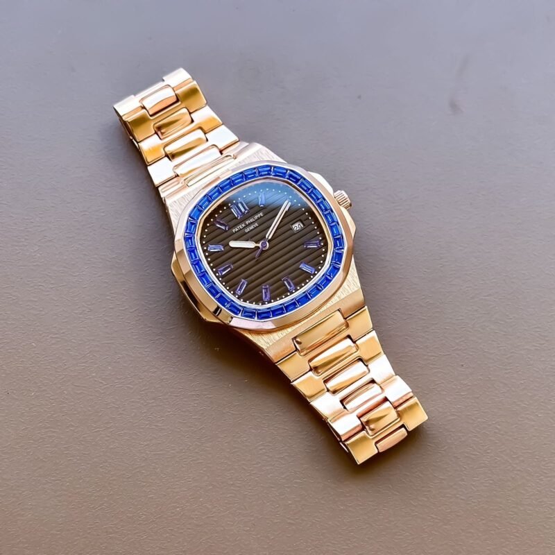 Patek Philippe Nautilus Blue Diamond Bezel