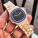 Patek Philippe Nautilus Blue Diamond Bezel