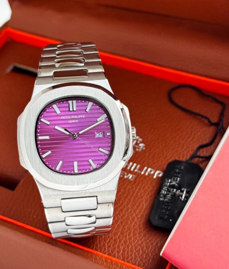 Patek Philippe Nautilus Pink Dial Watch Patek Philippe Nautilus Pink Dial Watch