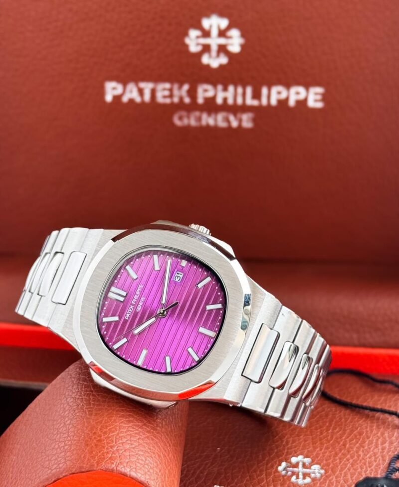 Patek Philippe Nautilus Pink Dial Watch