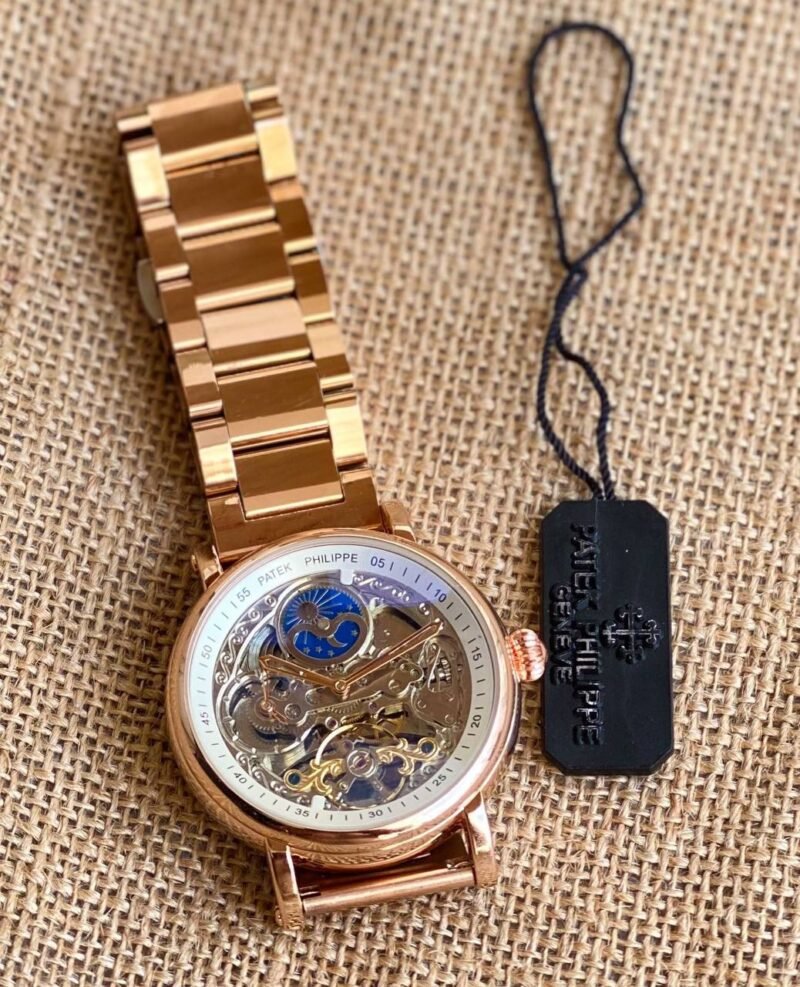 Patek Philippe Rose Gold Open Back Patek Philippe Rose Gold Open Back