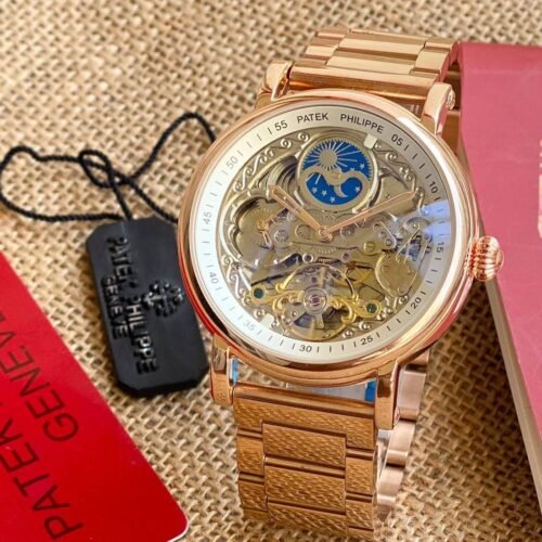 Patek Philippe Rose Gold Open Back