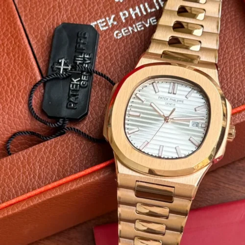 Patek Philippe Rose Gold White Dial