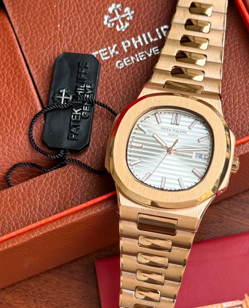 Patek Philippe Rose Gold White Dial