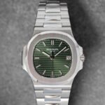 Patek Philippe Silver Green Watch