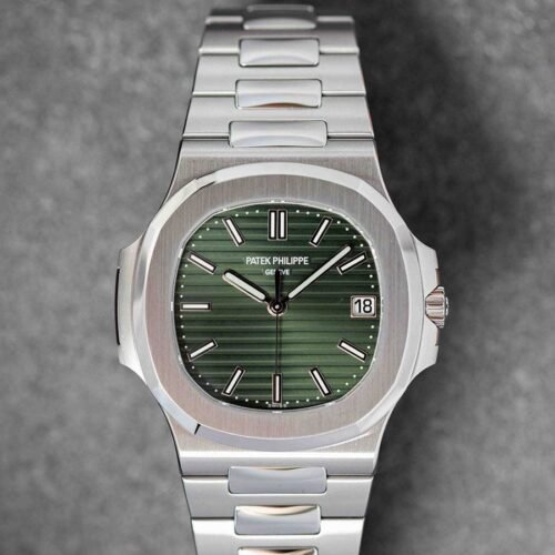 Patek Philippe Silver Green Watch
