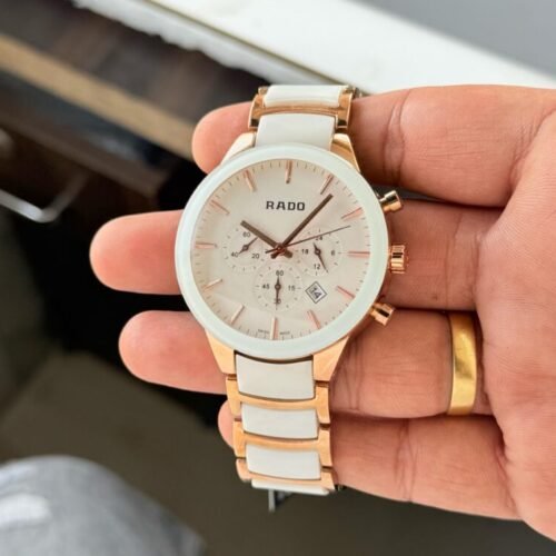 Rado Centirx Chronograph White Dial