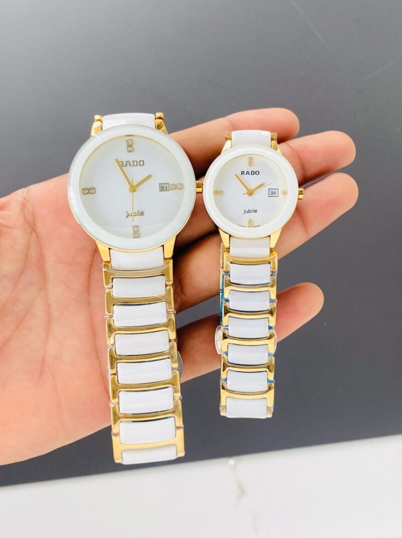 Rado Centrix Jubile Couple White Rado Centrix Jubile Couple White