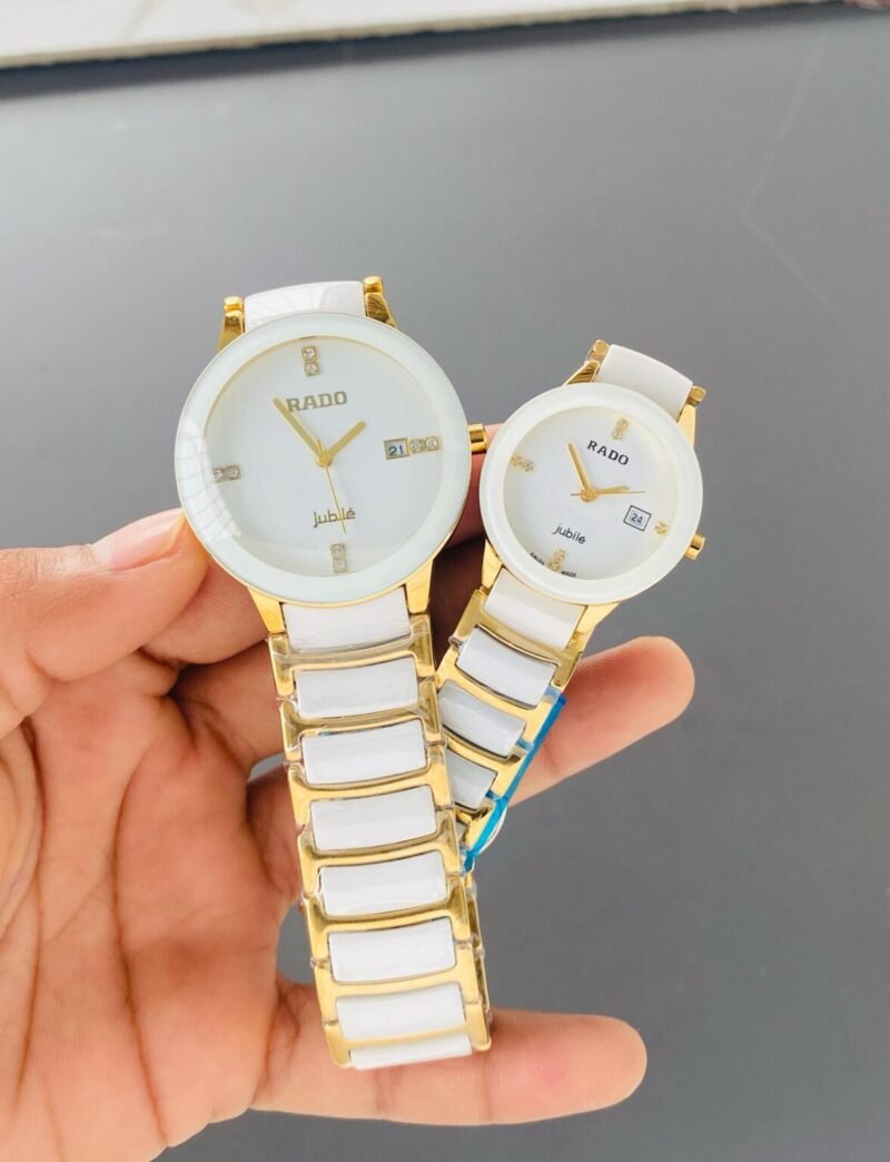 Rado Centrix Jubile Couple White Rado Centrix Jubile Couple White