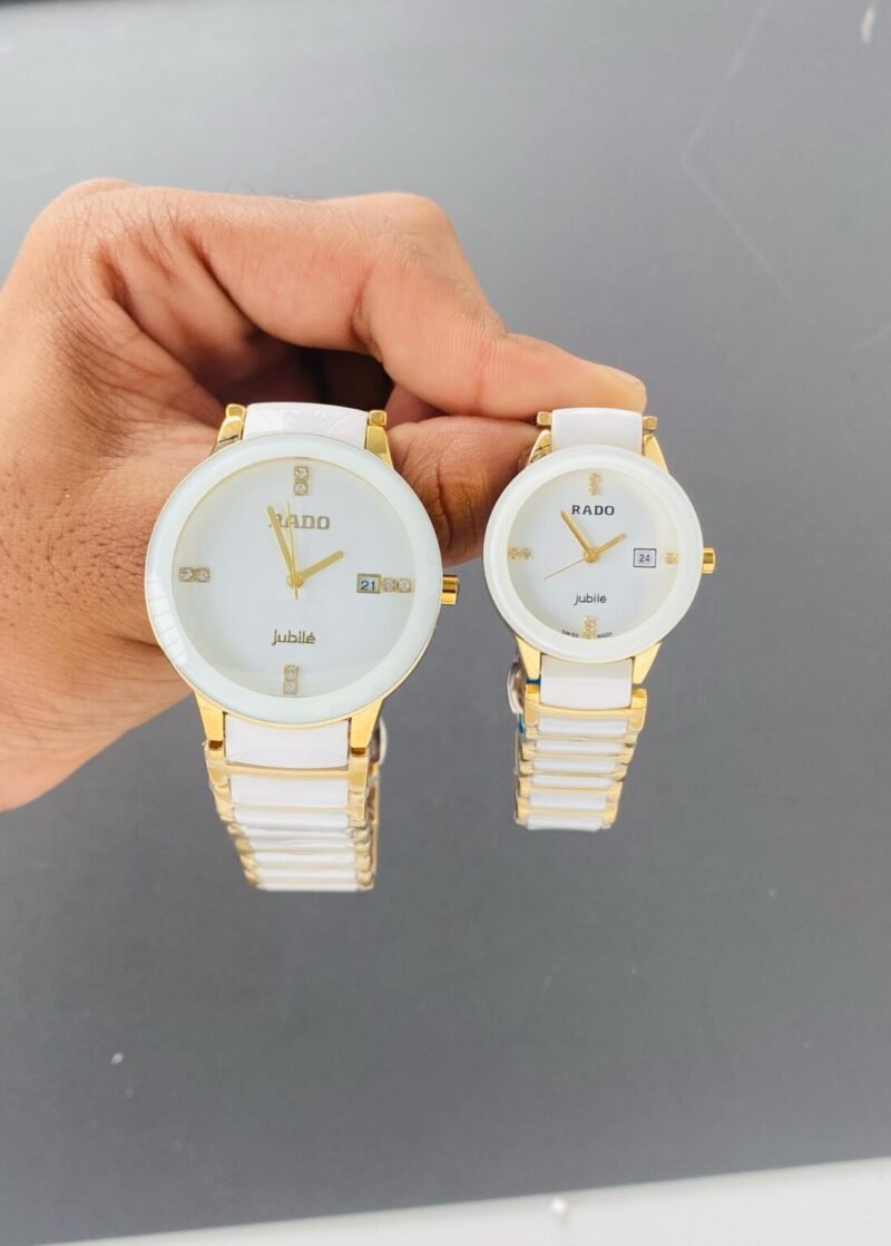 Rado Centrix Jubile Couple White Rado Centrix Jubile Couple White