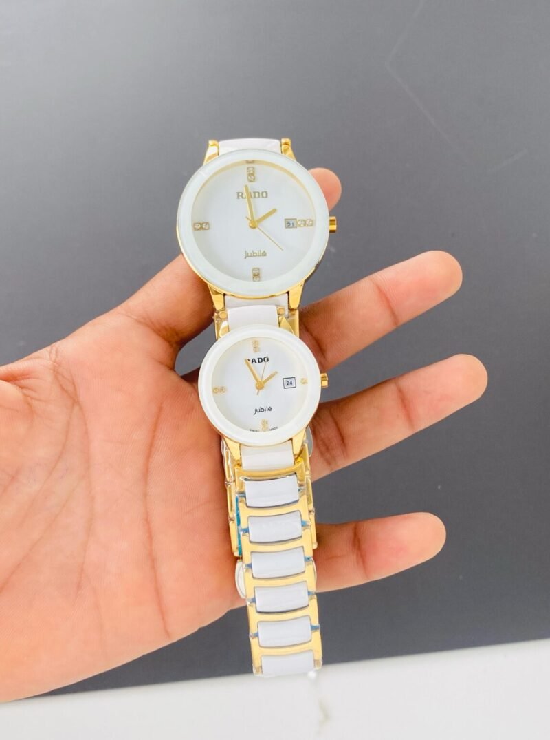 Rado Centrix Jubile Couple White Rado Centrix Jubile Couple White